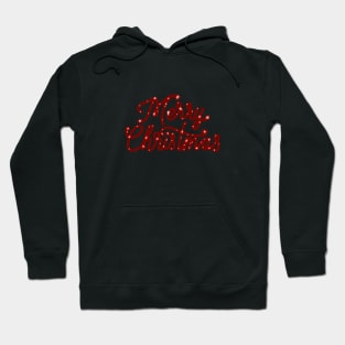 Weihnachten Schrift Hoodie